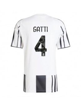 Billige Juventus Federico Gatti #4 Hjemmedrakt 2025-26 Kortermet